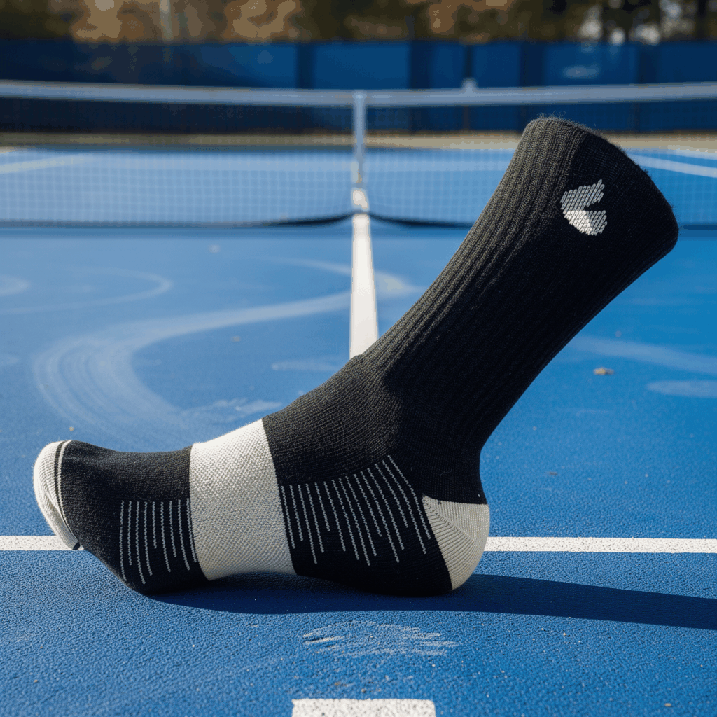 Tennis Socks Crew Black/Grey