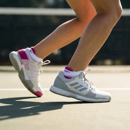 Chaussettes de Tennis Low Cut Lite Blanc/Rose